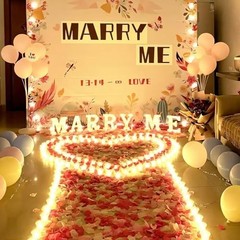 Notoke 2000PCS Artificial Silk Rose Petals Fake Rose Decoration for Romantic