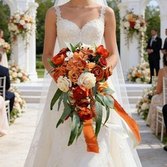 Bouquet Decorative Photo Props Romantic Floral Handheld Lifelike Supplies for