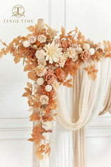 Artificial Arch Flowers Kit Pack of 5, Wedding Decorations for Reception with Ha