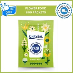 Clear Flower Food Packets for Flower Arrangements & Bouquets – (5g – 800 Ct)