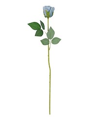 DUSTY BLUE 24 Artificial 31″ Long Stem Silk ROSE FLOWERS Party Event Decorations
