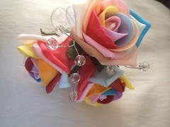 FLOWER GIRL MULTI COLOUR WAND WEDDING