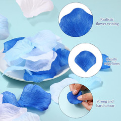 1600 Pcs Bulk Artificial Rose Flower Petals for Valentine Wedding Aisle Decor…