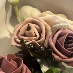 Ling’s Moment Wedding Homecoming Wrist Corsages Artificial Flowers Set of 4
