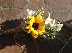 Wedding flowers bridal bouquets decorations you pic colors turquoise sunflowers