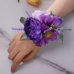 Elegant Faux Floral Arrangements Bride Bridesmaid Ceremony Accessories Optional