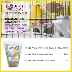 Canary Seed Alpiste 5lbs Pure Non-GMO Bird Food Finches Budgies Parakeets