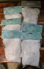 Details & Accessories Artificial Rose Petals White 300pc Each Lot Pack of 6