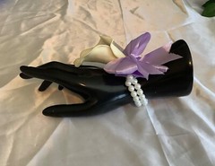 Real touch calla lily wrist corsage…custom made
