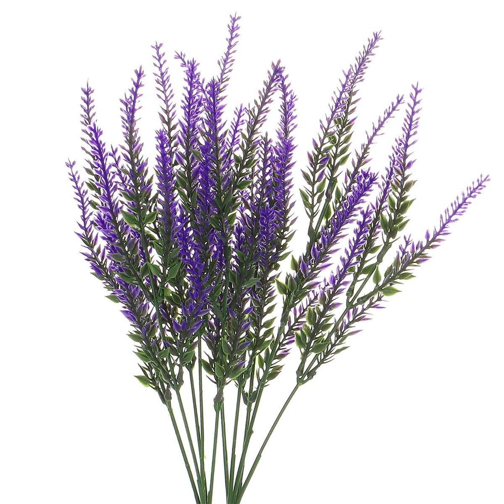 2-10 Bundles Artificial Flower Fake Plants Lavender Hanging Garden Wedding Decor
