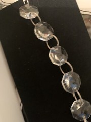 Decor Hanging Crystal Clear PRISM ACCENT – David Tutera 12″ Lot 4