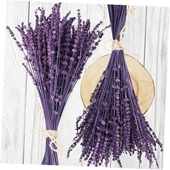 Dried Preserved Lavender Flowers Bundle-Natural Dried Lavender Purple-2.82oz