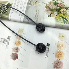 20Pcs Natural Dried Flowers Billy Balls Flowers 16″ Dried Flower Bouquet Black