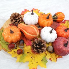36PCS Mini Artificial Pumpkins Fall Decor Set – Realistic Small Mini, Style 2