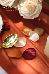 300Pcs Terracotta Rose Petals Satin Flower Petals for Wedding Flower Girl Basket