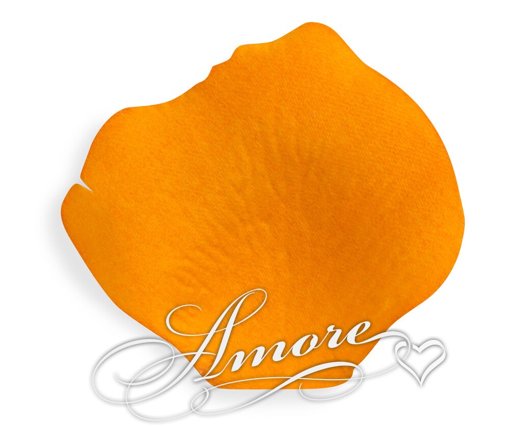 1000 Wedding Silk Rose Petals Burnt Orange, Petals & Garlands, Rose Petals