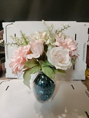Flower Pen Bouquet 13 Pens Vase And Rocks Included