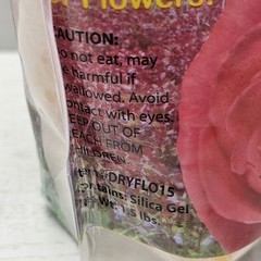 DRYFLO15 Silica Gel Flower Preservation, Wedding Bouquet Drying Crystals 1.5 lbs