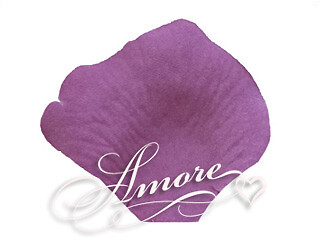 1000 Wedding Silk Rose Petals Violet-Wisteria, Petals & Garlands, Rose Petals