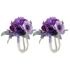 Elegant Faux Floral Arrangements Bride Bridesmaid Ceremony Accessories Optional