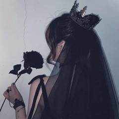 10pcs Black Roses Artificial Flowers, All Black Faux Fake Silk Rose Black