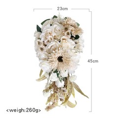 Bridal Bouquets Artificial Flowers Rose, Sunflowers, Daisy Rose Flowers for