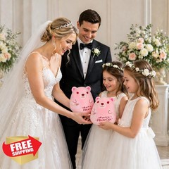 Leokawin 2 Pcs Wedding 7.8 Inch Flower Girl Teddy Bear Stuffed Animal – Will …