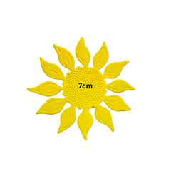 100pcs New Foam Sheet Artificial Die Cut Sun Flower pills Crafting New For Party