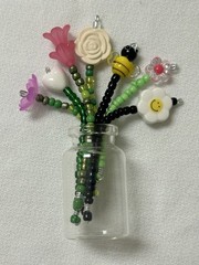 Mini Beaded Flower Bouquets – Bridal Shower / Party Favors / Mothers Day