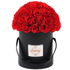 Changshunqi Flowers Roses Forever Gifts for Women – 49 Small, rose-bengal