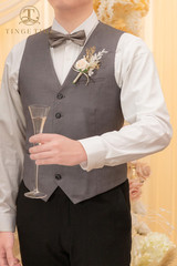 Boutonniere for Men, Groom and Best Man Boutonniere for Wedding Ceremony Anniver