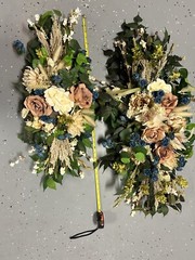 NEW CUSTOM Wedding Floral Arrangements. 2 pieces. Stylish. Fashion.Beautiful