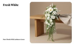 Wedding Bouquet Supplies Floral Romantic Photo Props Handheld Bridal Bouquet