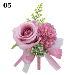 Wrist Groom Boutonniere Gifts Flower Party Bridesmaid Corsage Rose Bride