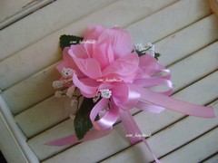 Pink~Open Rose Pin Corsage~Wrist~Boutonniere~wedding~Prom~party~Ouinceanera