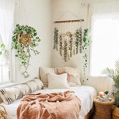 Artificial Eucalyptus Wall Decor Fake Greenery Leaves Stems Wall Sage Green