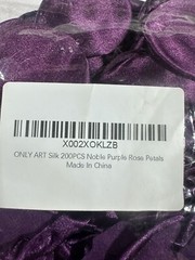 NEW Rose Petals Silk for Valentine’s Day Wedding Party Decor 200 Pieces Purple