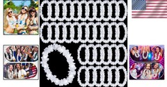 Tropical Beach Carnival Party Leis – 24 Pcs LED