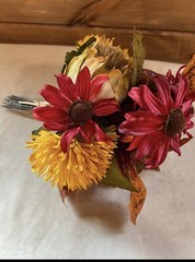 Artificial Fall Wedding Bouquets – Pack of 6 Bouquets