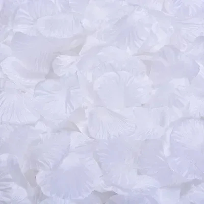 100-2000pcs Artificial Silk Rose Petals Romantic Valentine’s Day & Wedding Decor
