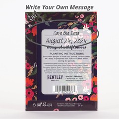 All You Need is Love Bouquet 25 Wildflower Packets for Planting, Brown