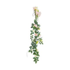 10 Pieces Wedding Chair DIY Decorations, Wedding Aisle Floral Artificial Flowers
