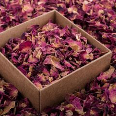 Dried Rose Petals Real Red Dry Rose Petals Bulk for Bath, Confetti, Crafts, Cake