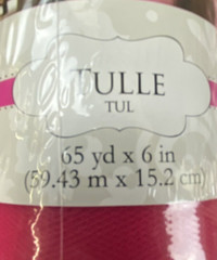 Tulle Pink Roll Decoration Wedding Baby Shower Birthday Sealed Package