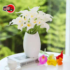 5Pcs Calla Artificial Flowers Calla Lily Fake Flower Bouquet For Wedding Bouquet