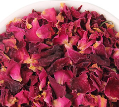 Dried Rose Petals Real Red Dry Rose Petals Bulk for Bath, Confetti, Crafts, Cake