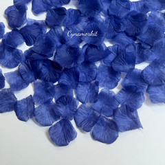 2200 PCS Royal Blue Artificial Rose Petals for Wedding | Royal blue fake rose…