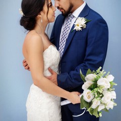 1PC Artificial Bridal Bouquet Decor Bride Bouquet Wedding Bride Flowers Bouquets