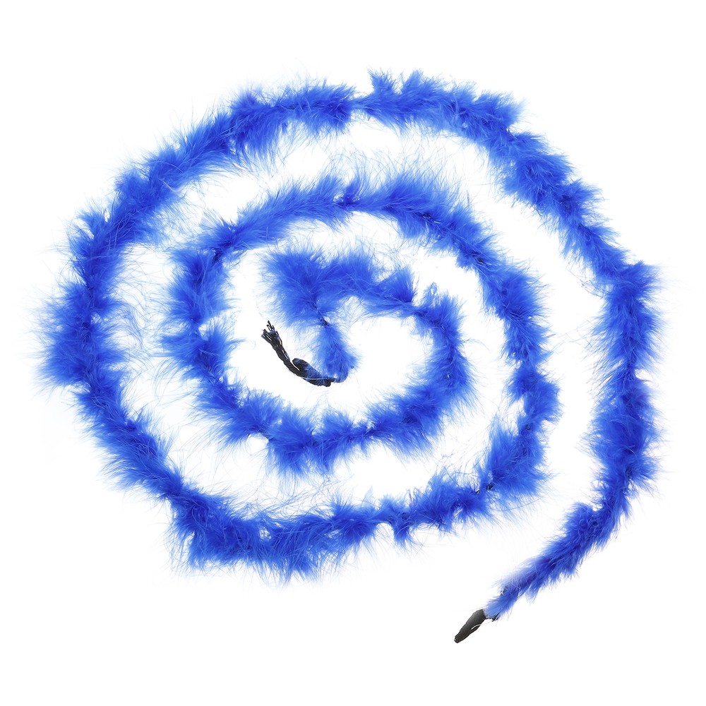 1 Pcs 6.6 Ft Feather Boas Feather for DIY Craft Sewing Trim Party Dark Blue