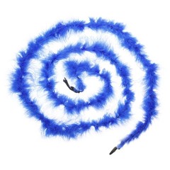 1 Pcs 6.6 Ft Feather Boas Feather for DIY Craft Sewing Trim Party Dark Blue